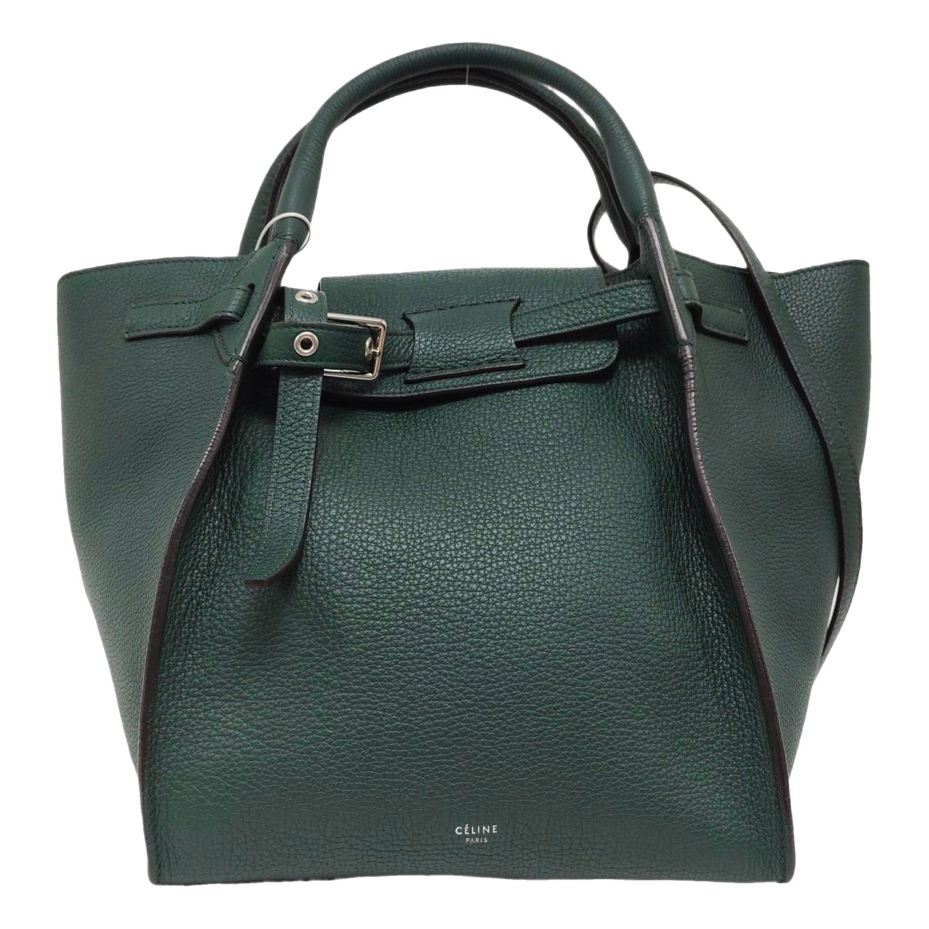 Big Bag leather handbag
