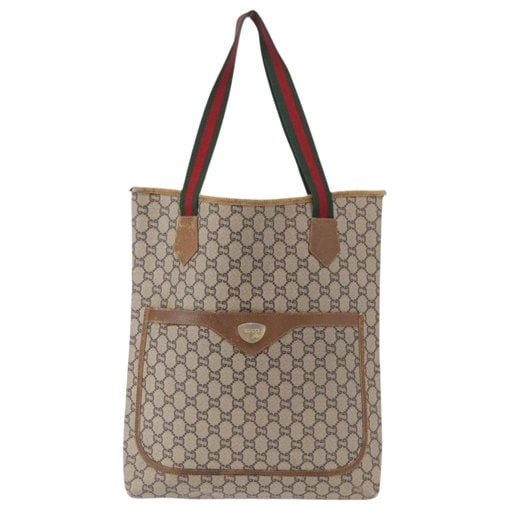 Leather tote