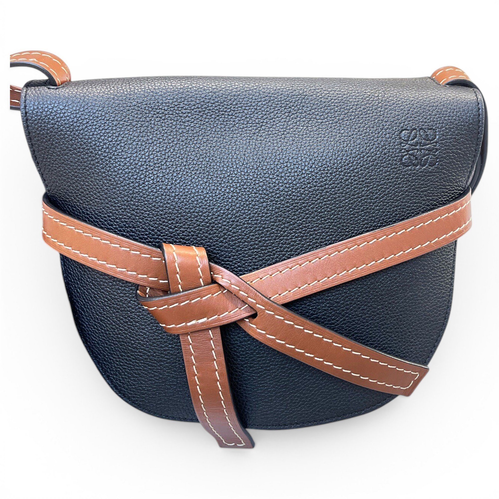 Gate leather crossbody bag