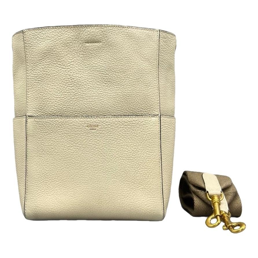 Seau Sangle leather tote