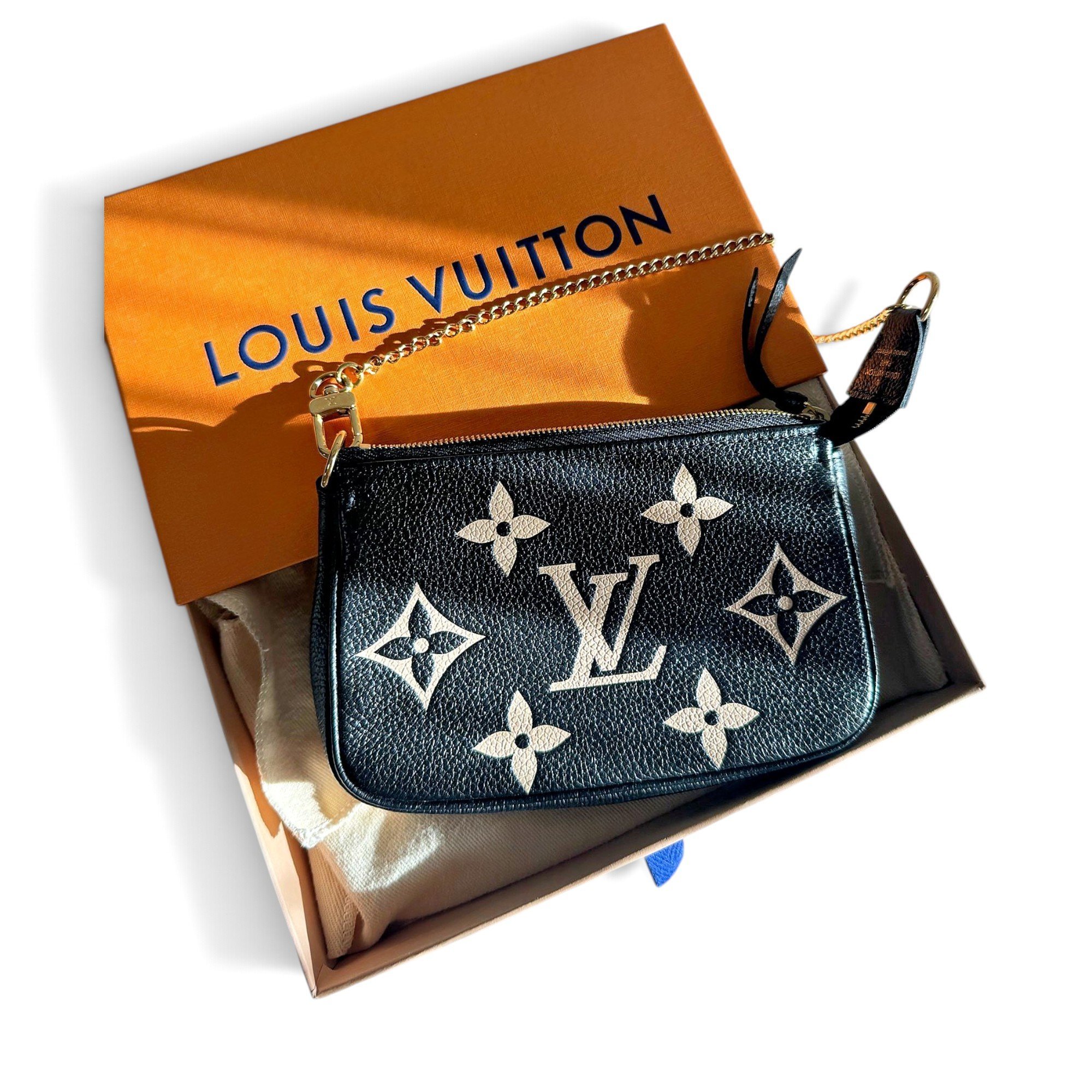 Pochette Accessoire leather mini bag