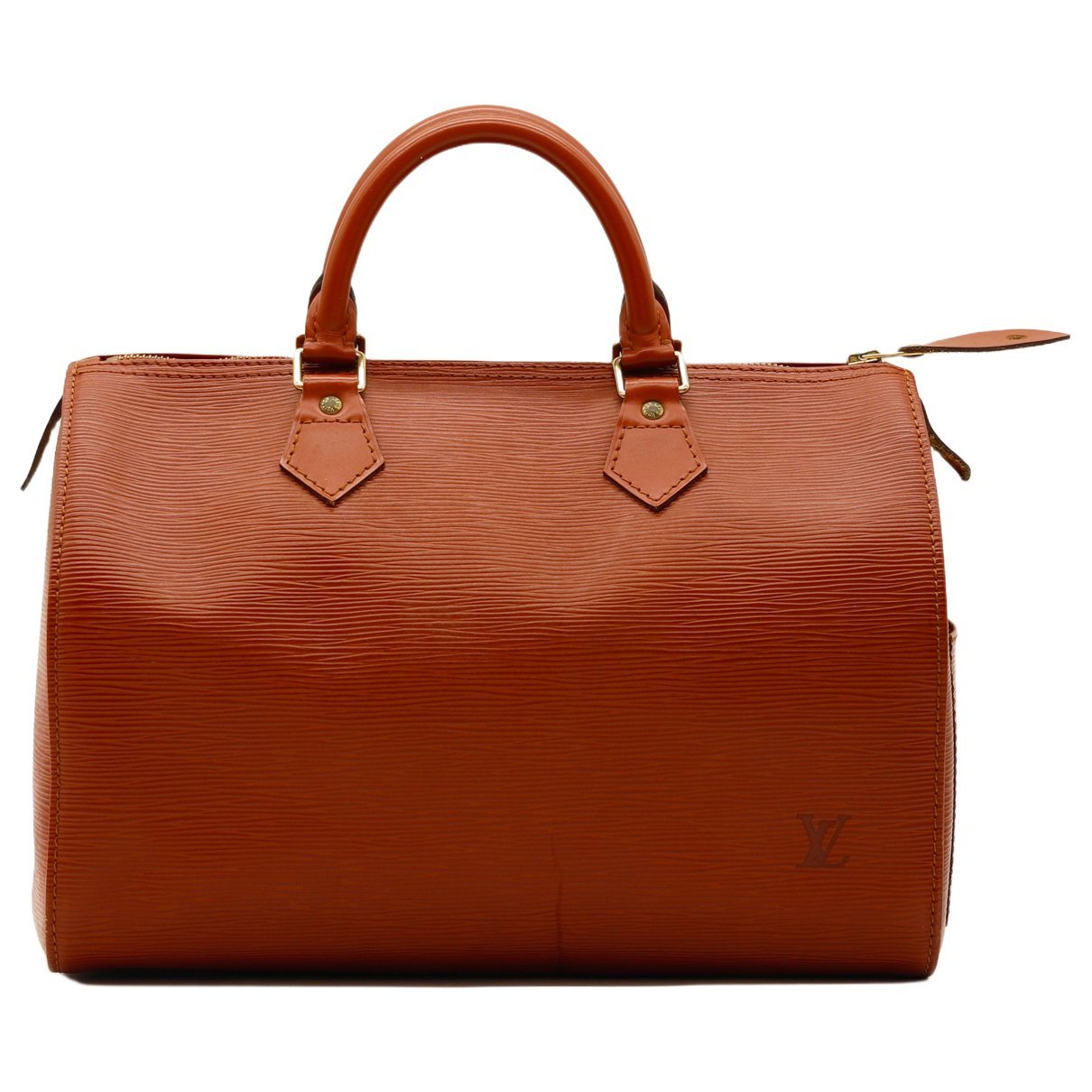 Speedy leather handbag