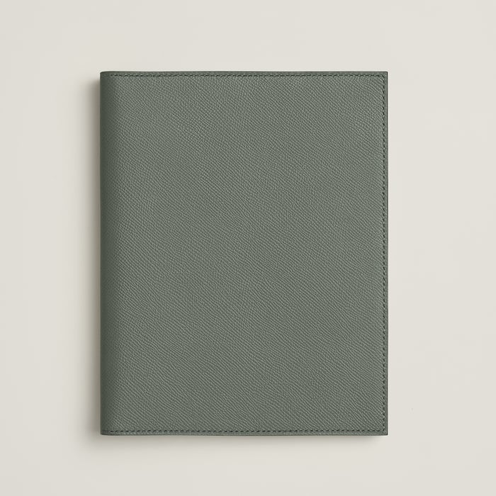 Vert Amande Semainier Simple Agenda Cover