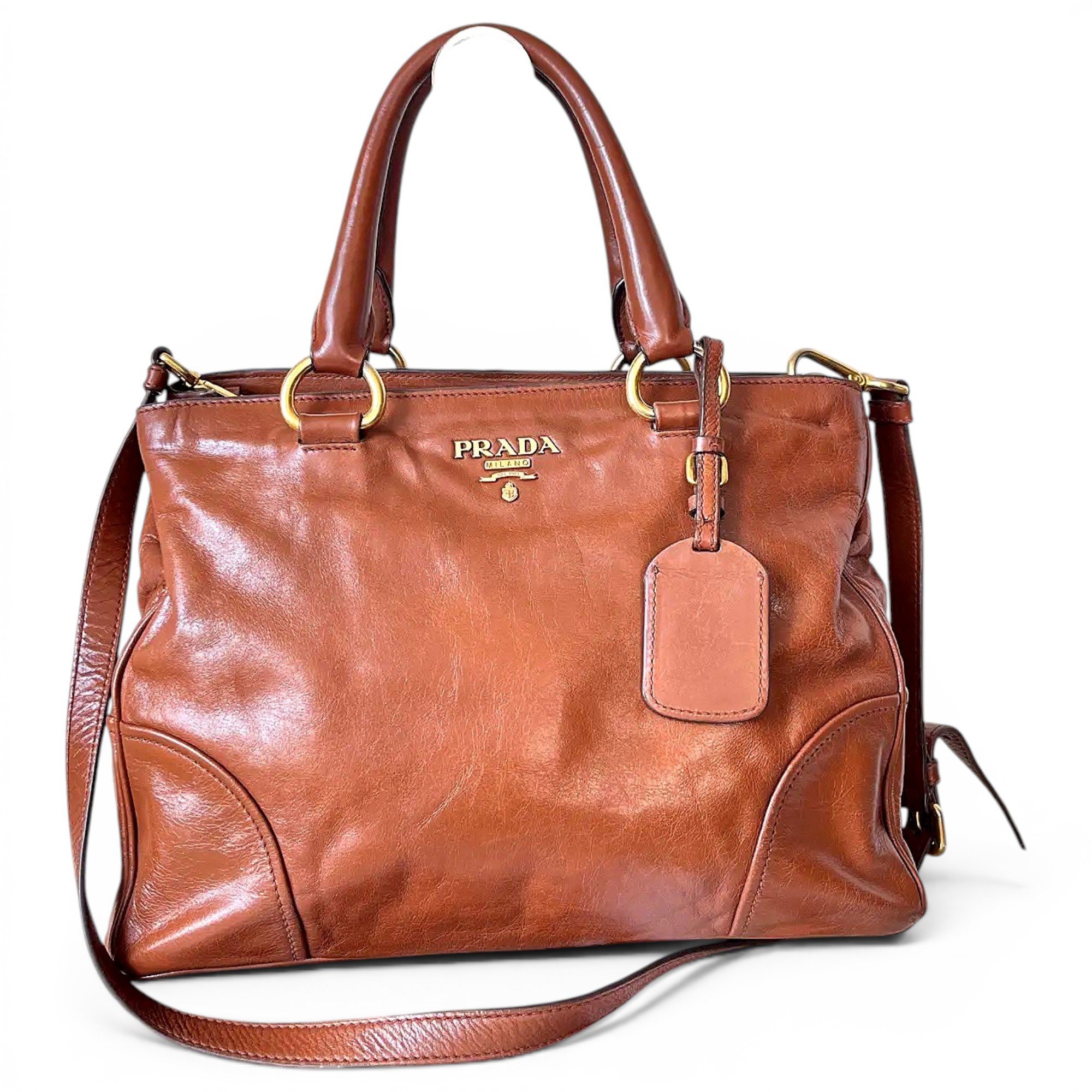 Leather crossbody bag