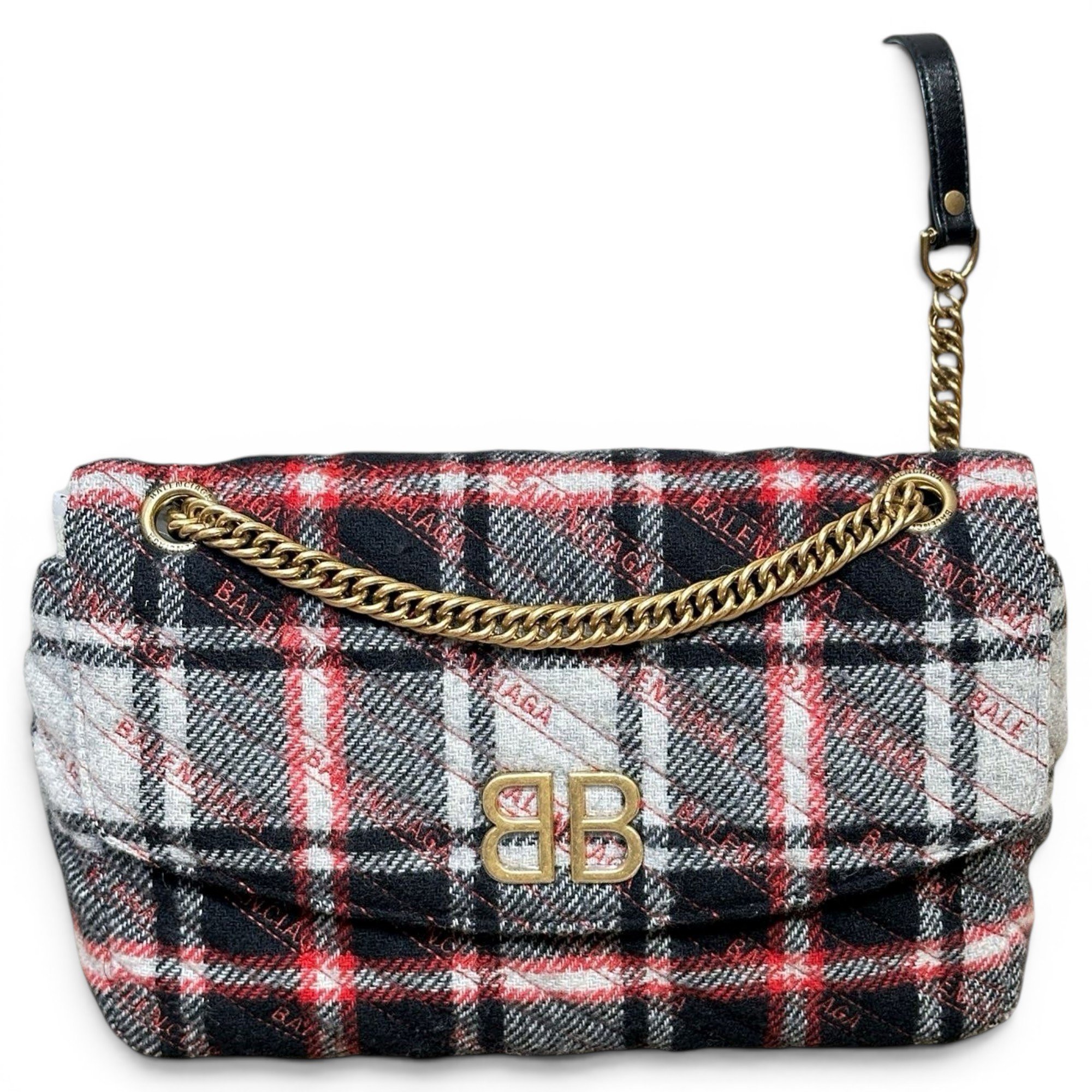 BB Round cloth handbag