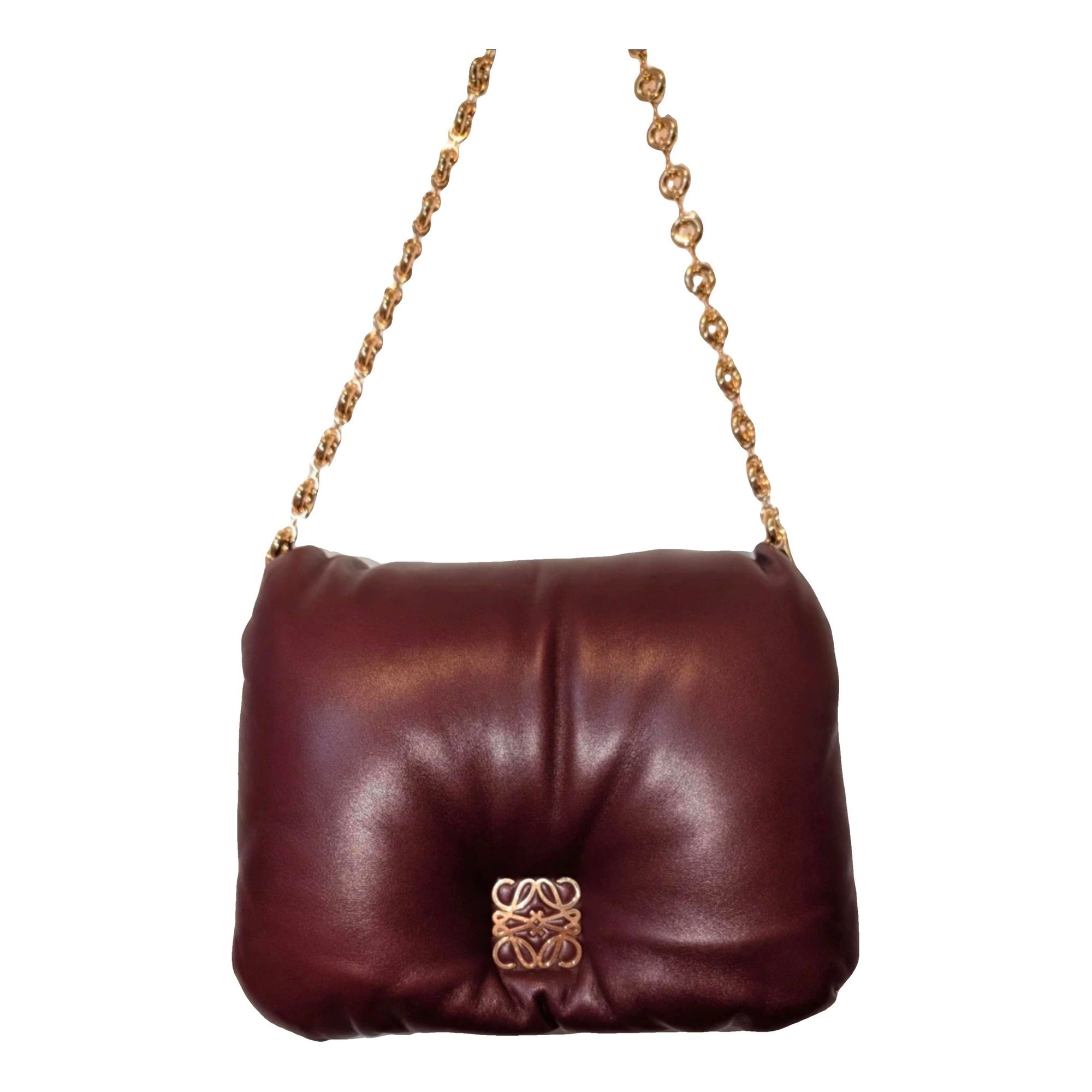 Goya Puffer leather handbag