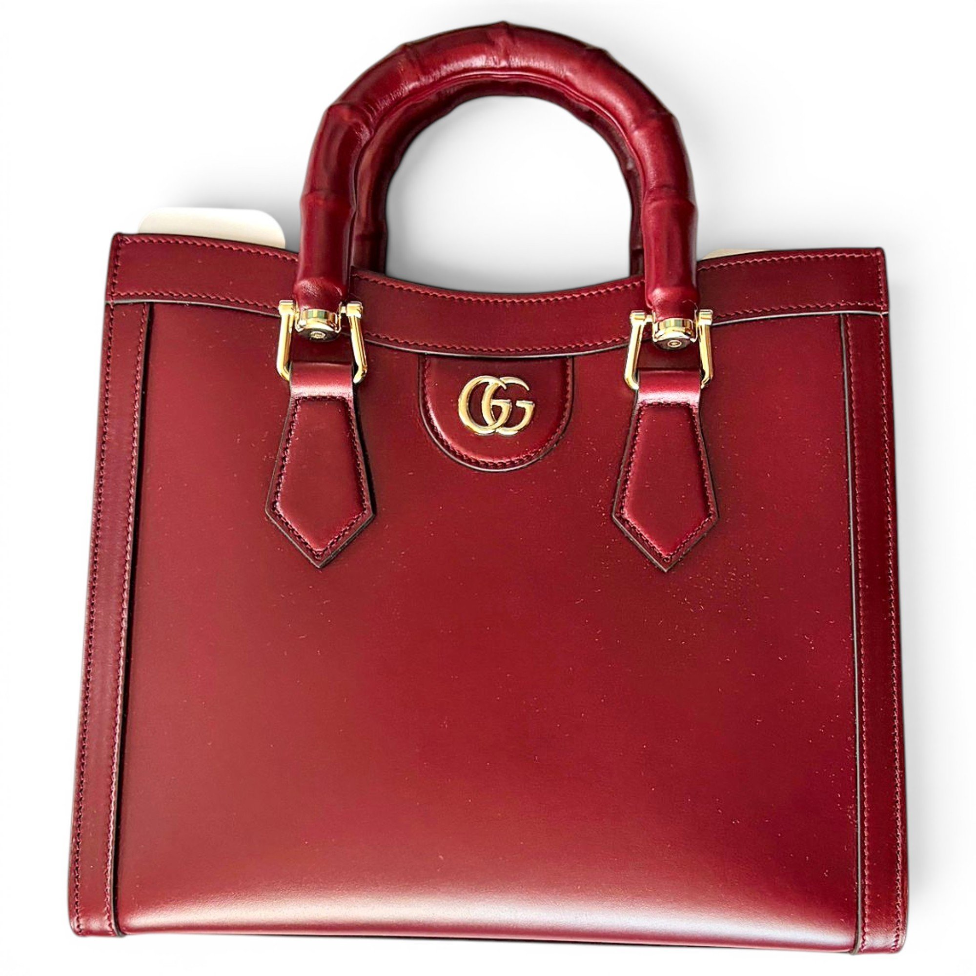 Diana Bamboo leather tote