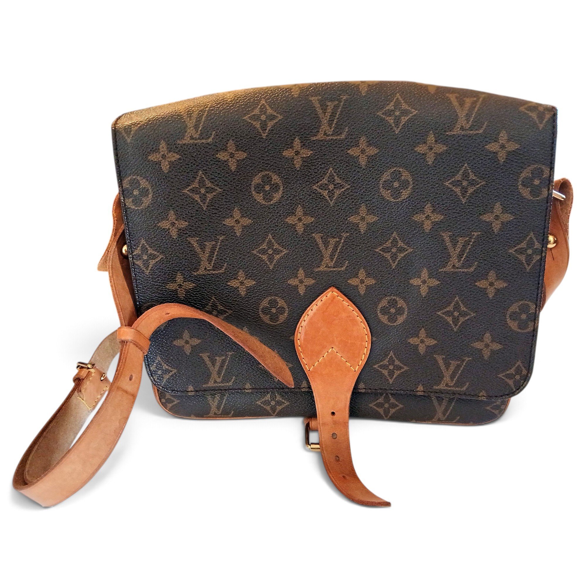 Cartouchière cloth crossbody bag