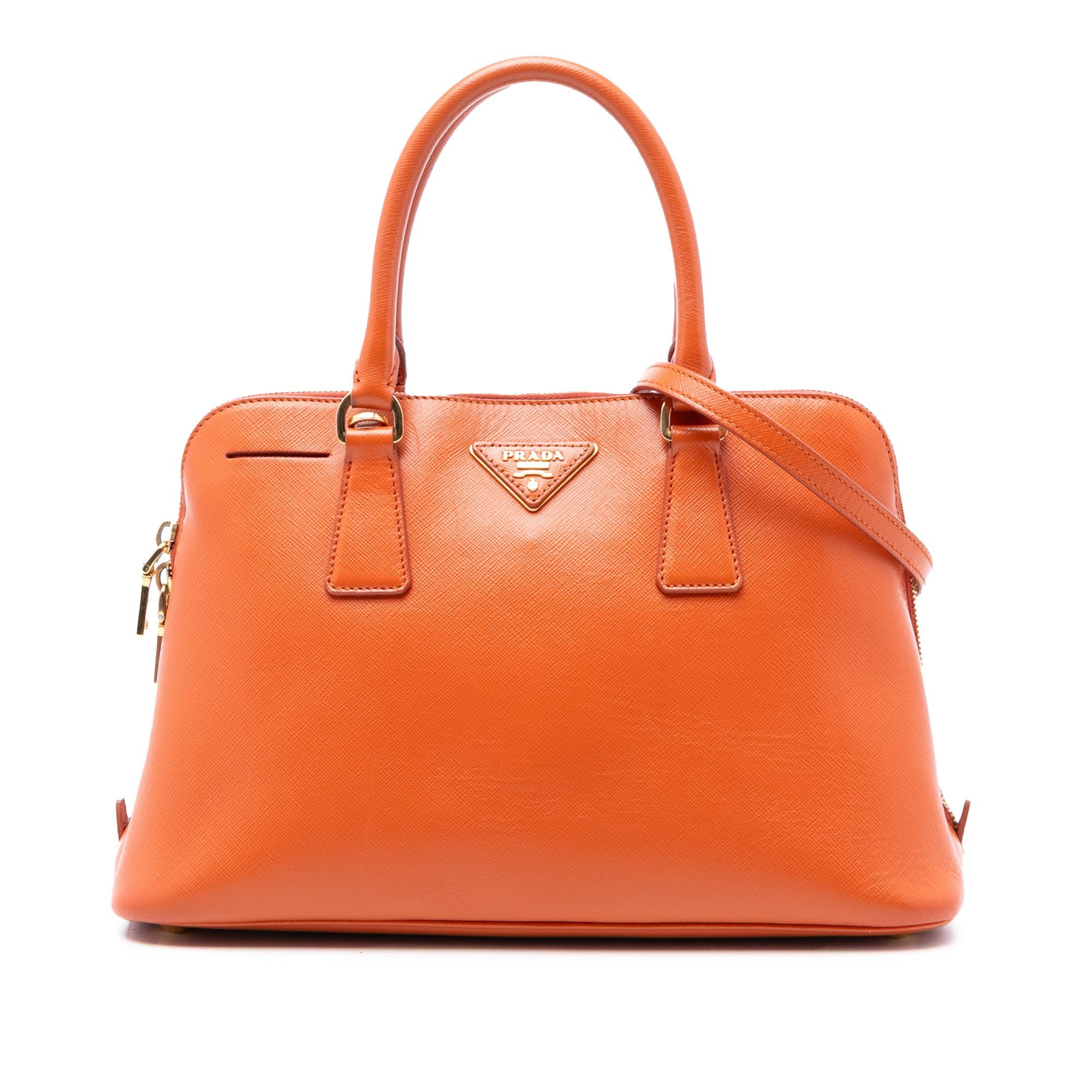 Leather satchel