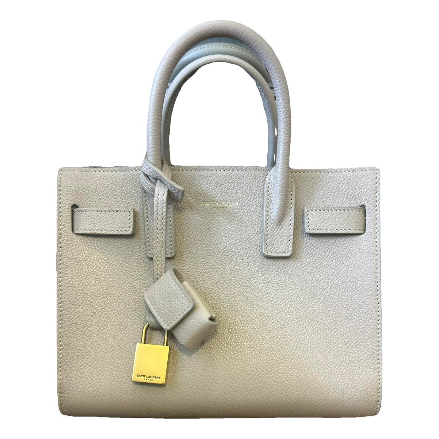 Leather tote