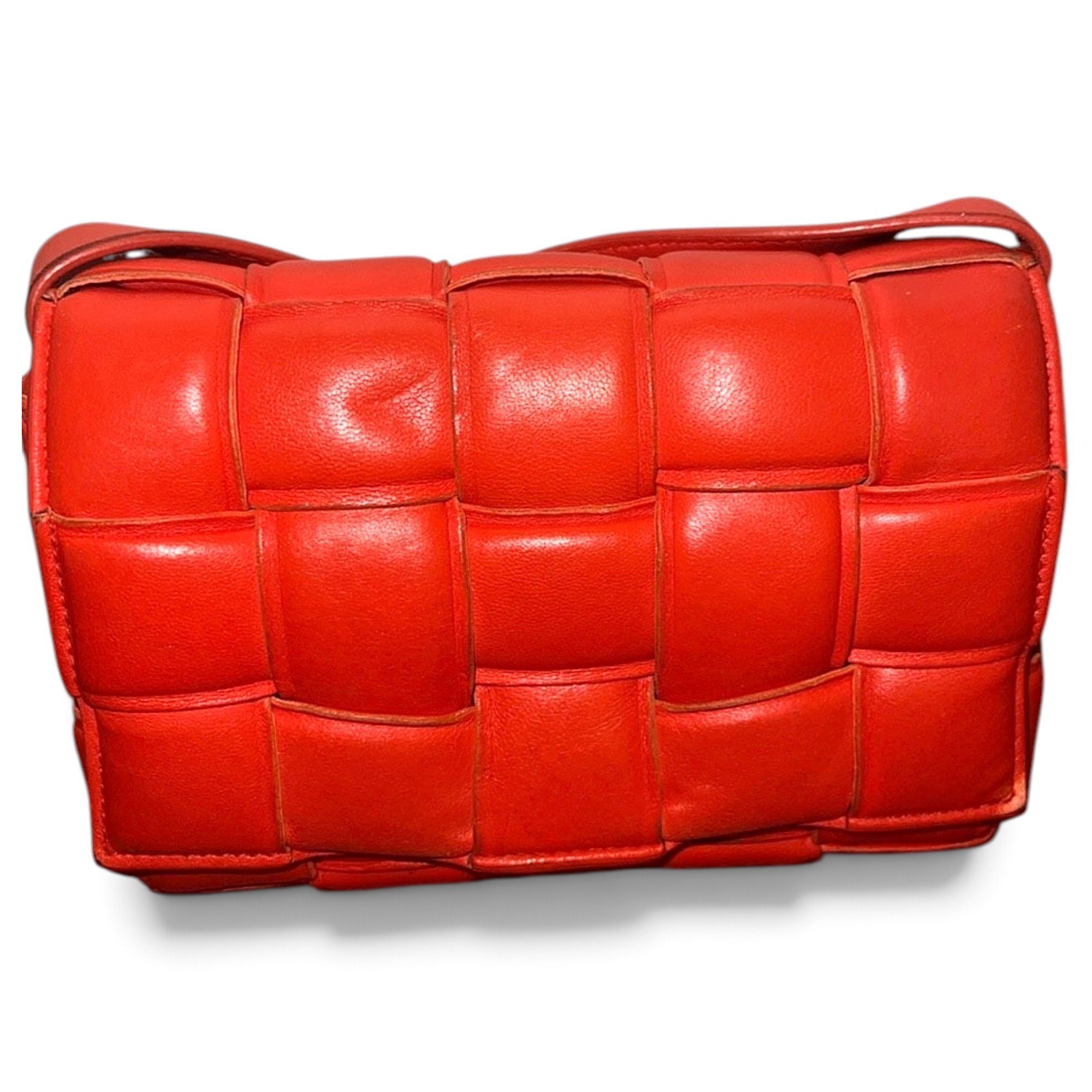 Cassette Padded leather crossbody bag
