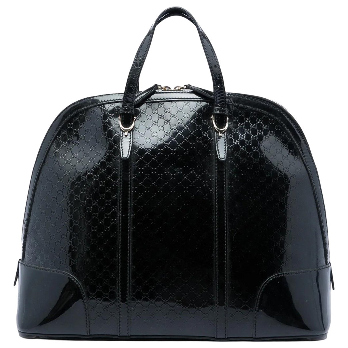 Dôme leather handbag
