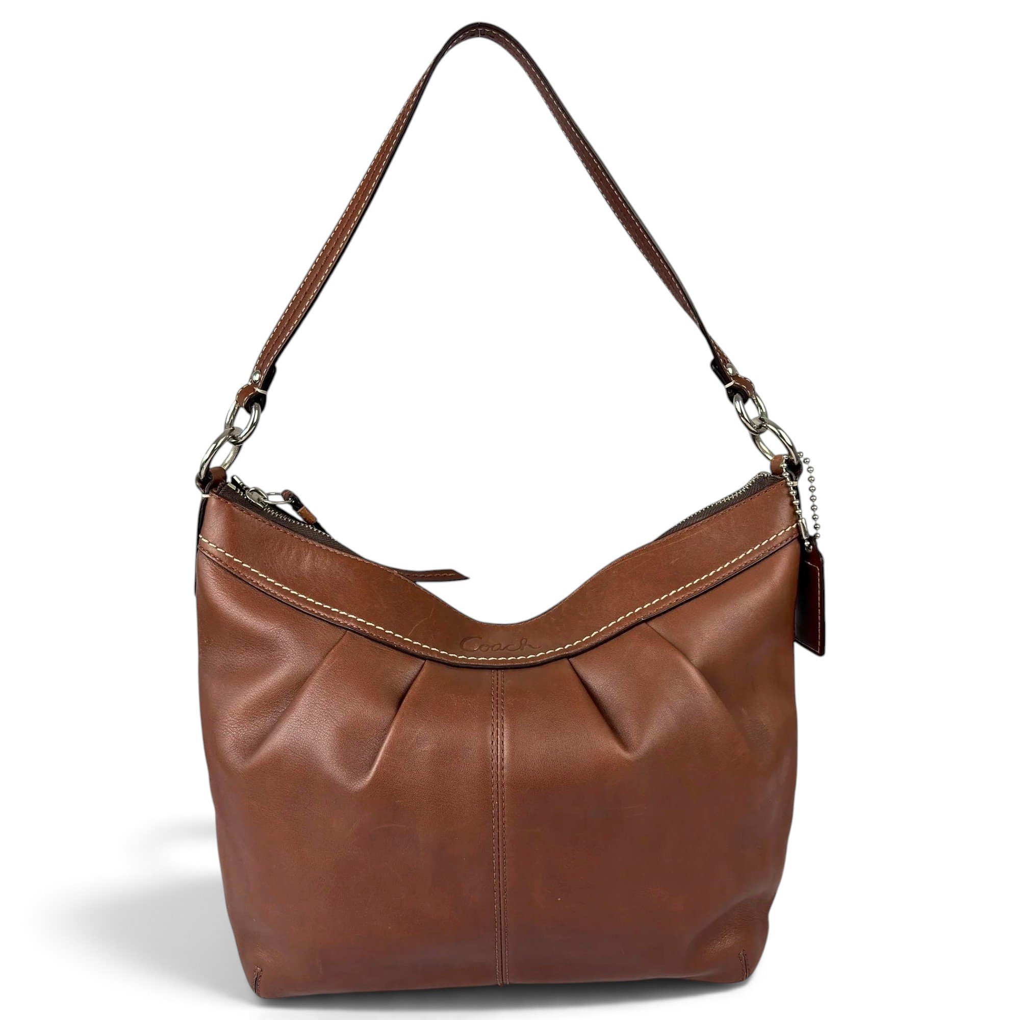 Signature Sufflette leather handbag