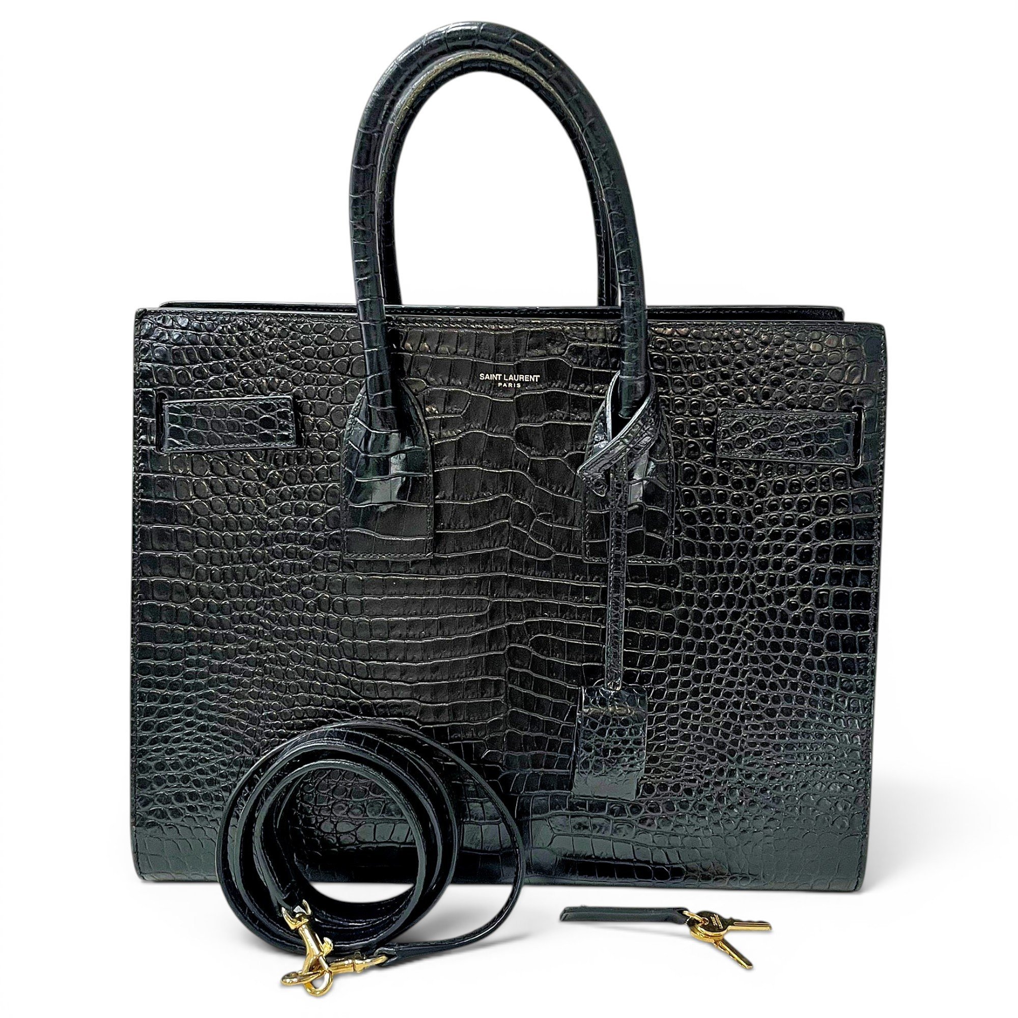Sac de Jour leather handbag