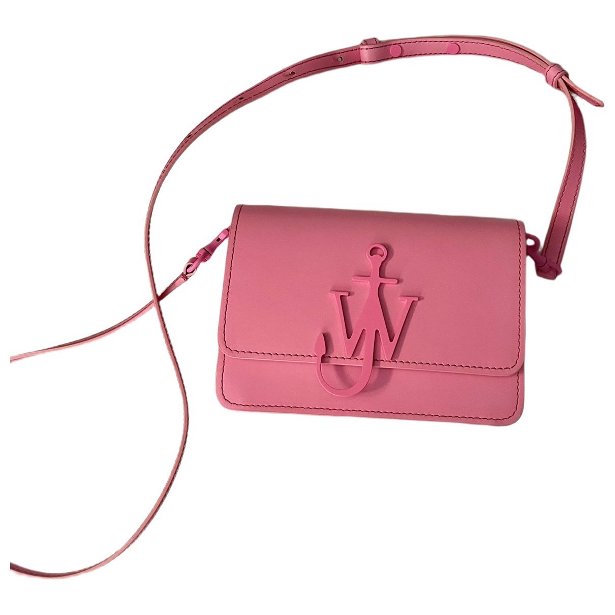 Logo leather crossbody bag