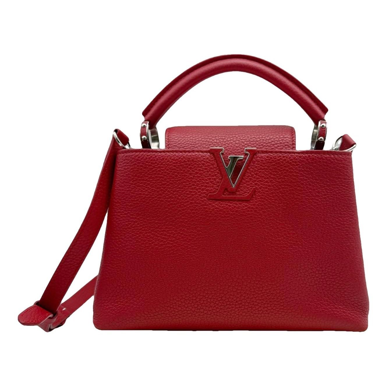 Capucines leather handbag
