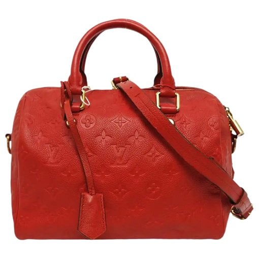Nano Speedy / Mini HL leather handbag