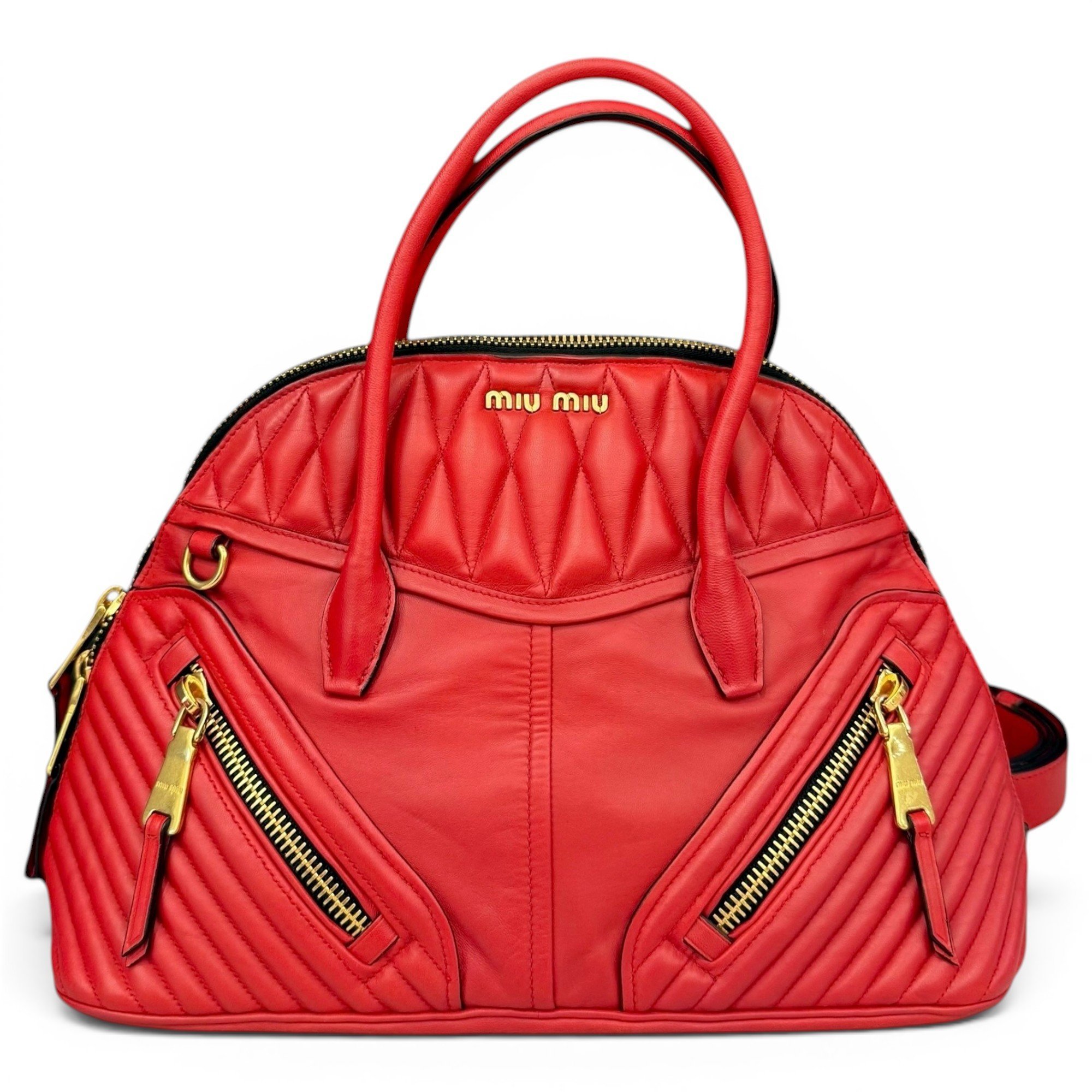 Leather handbag