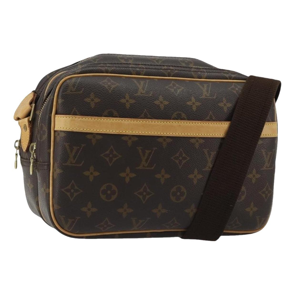 Reporter leather handbag