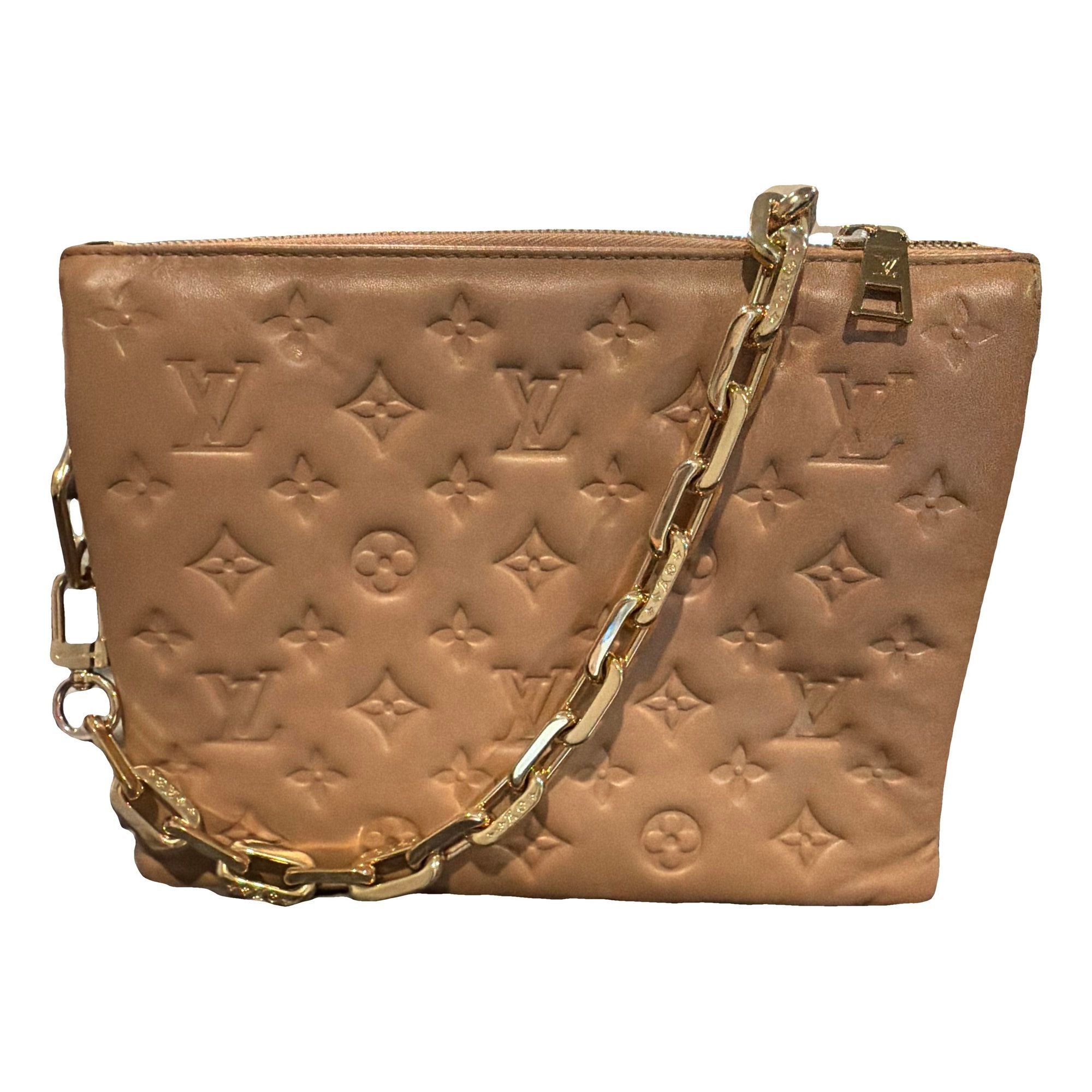 Coussin linen crossbody bag