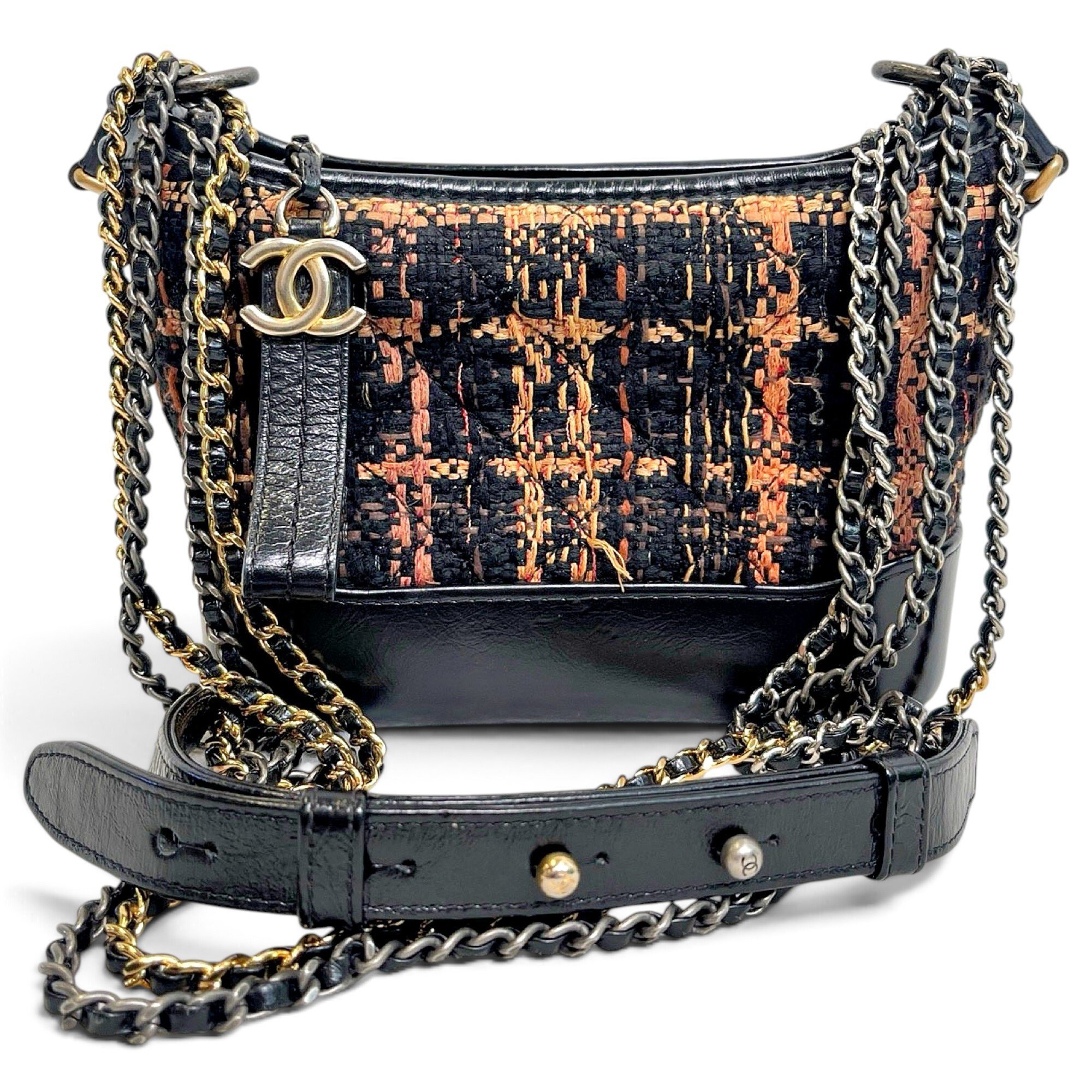Gabrielle tweed handbag