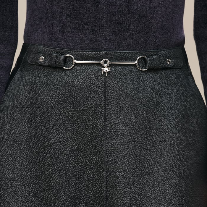 Noir Flared Skirt