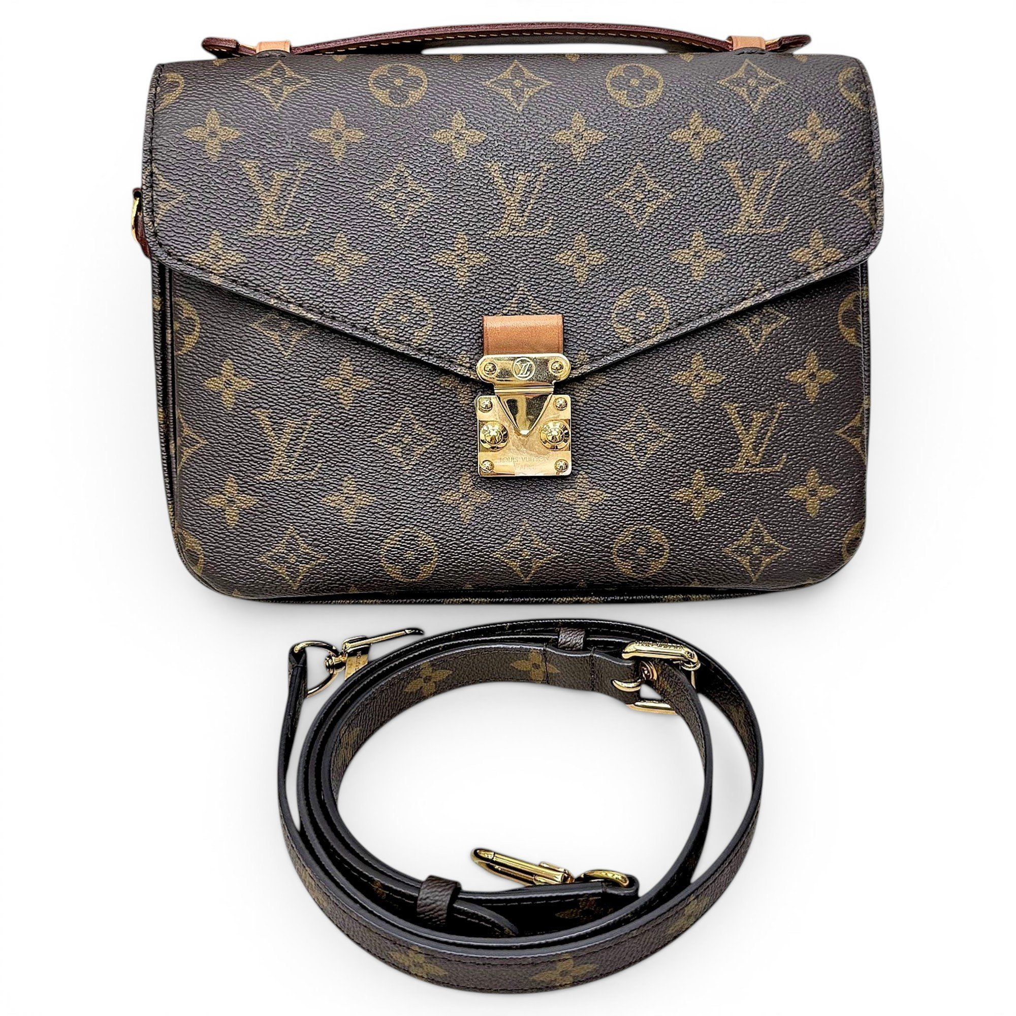 Metis leather handbag