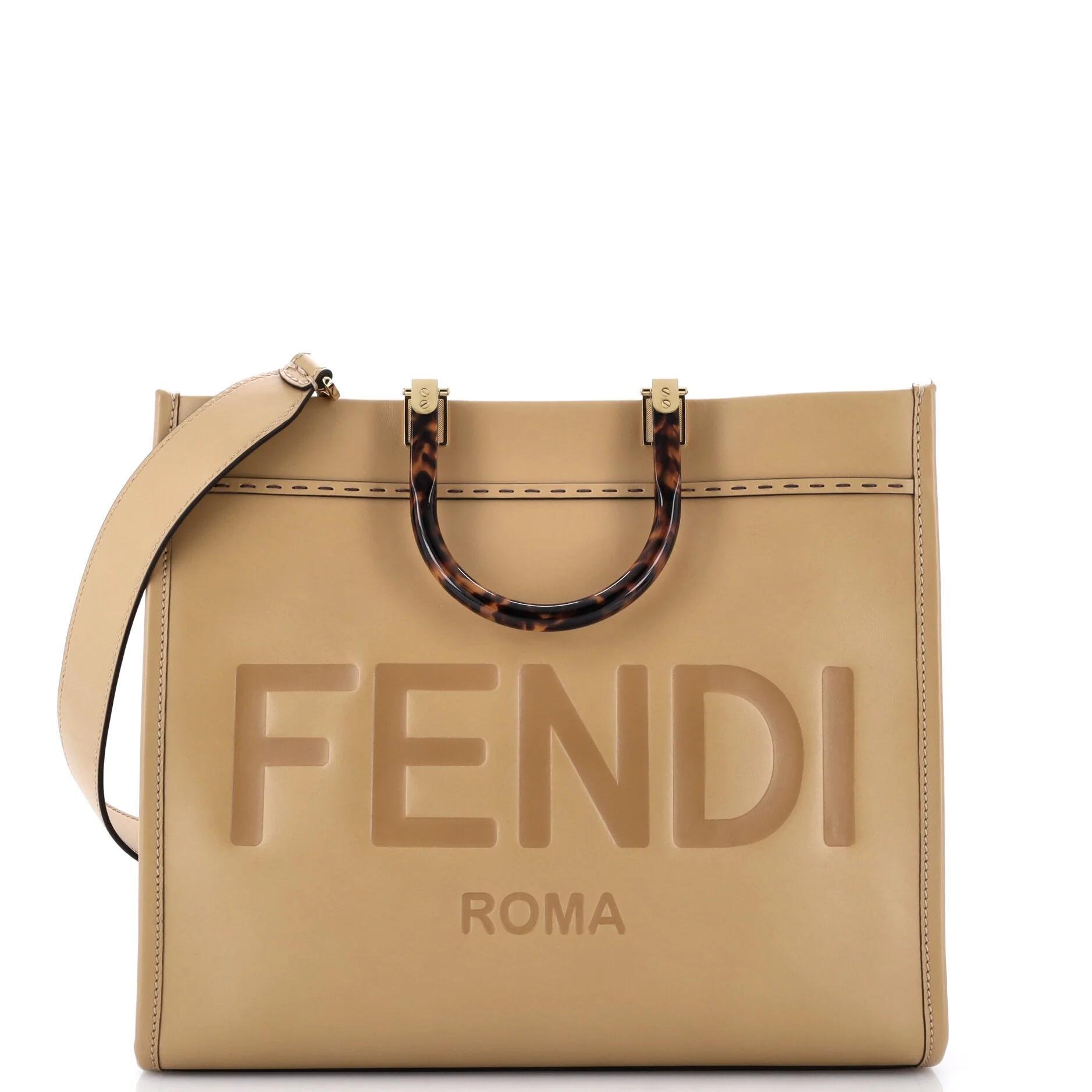 Fendi Leather tote