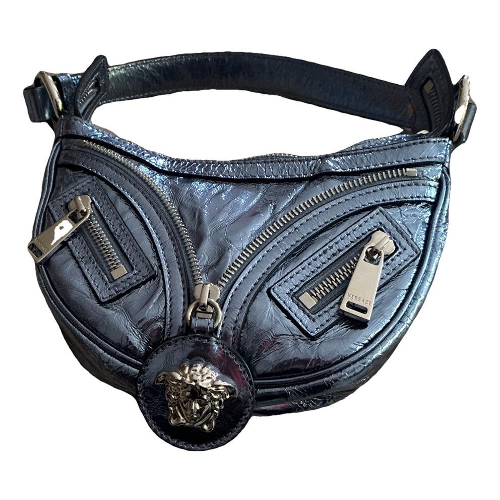 La Medusa patent leather mini bag