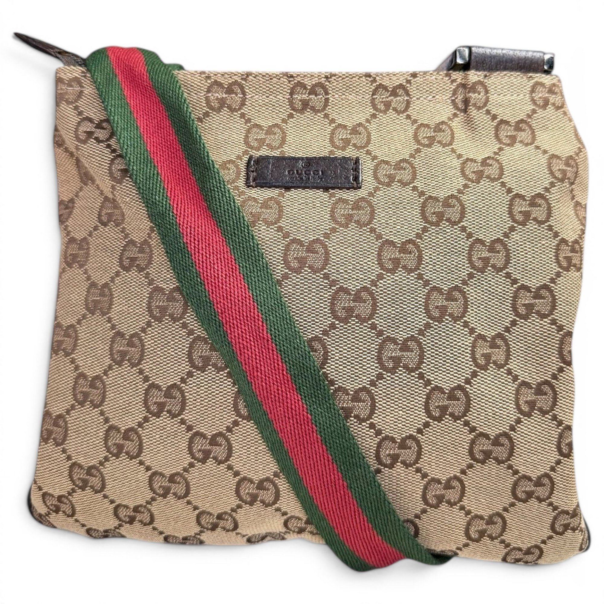 Leather crossbody bag