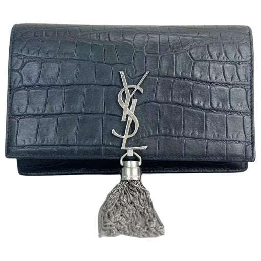 Pompom Kate leather handbag
