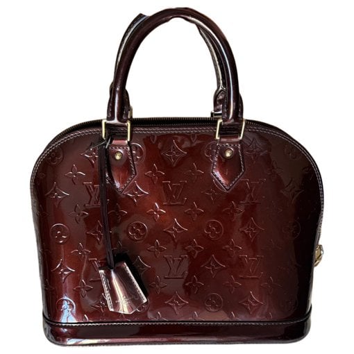 Alma patent leather handbag