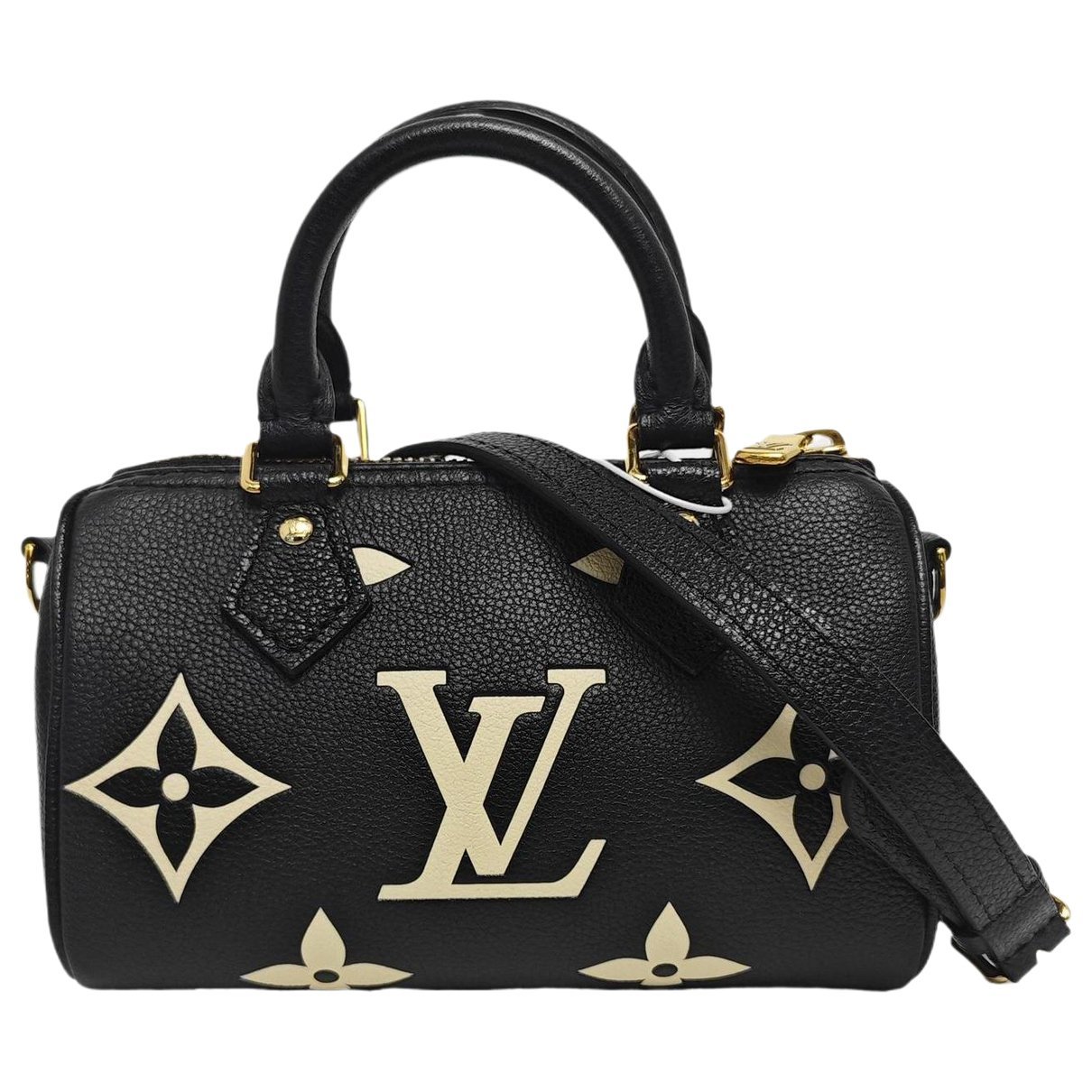 Nano Speedy / Mini HL leather handbag