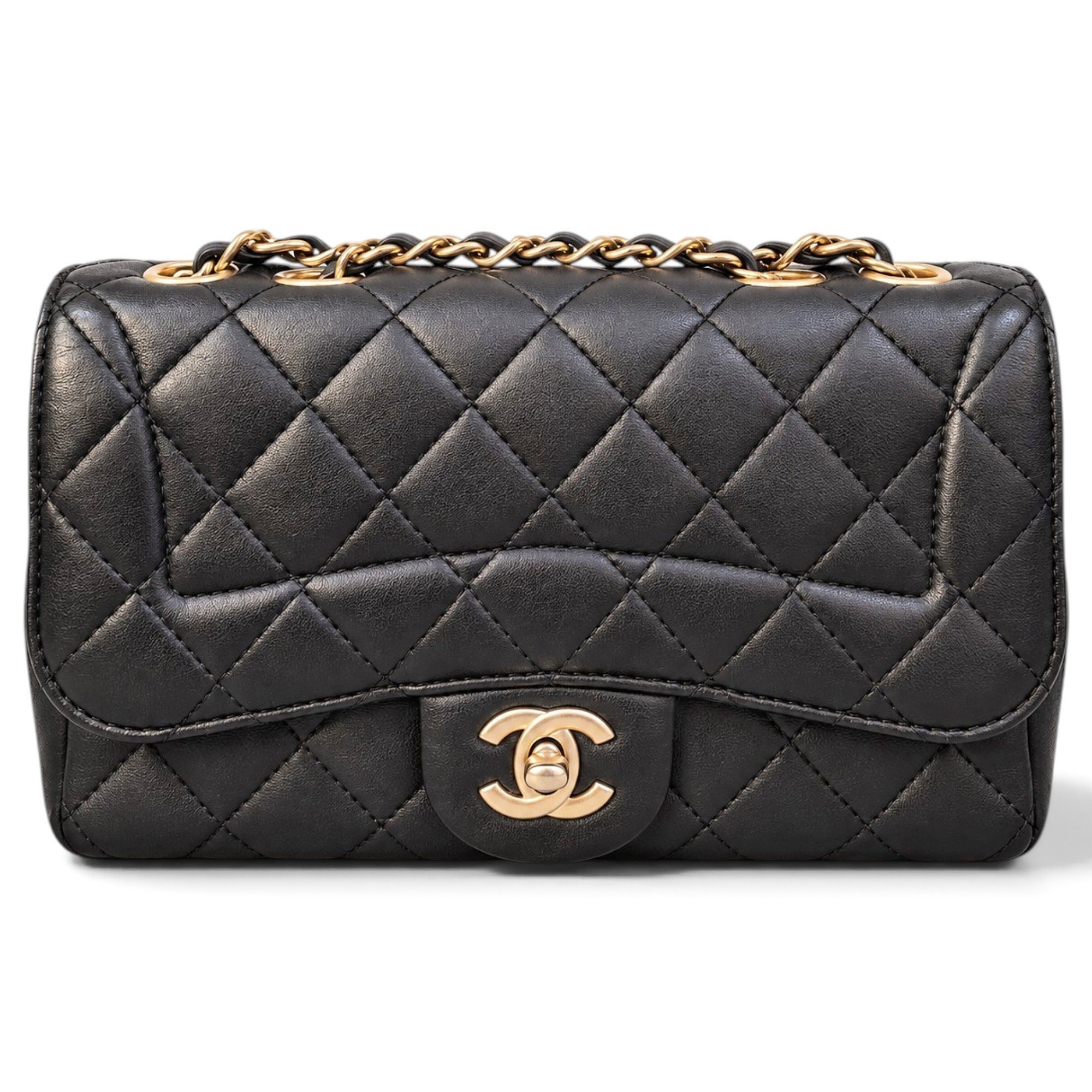 Mademoiselle leather crossbody bag