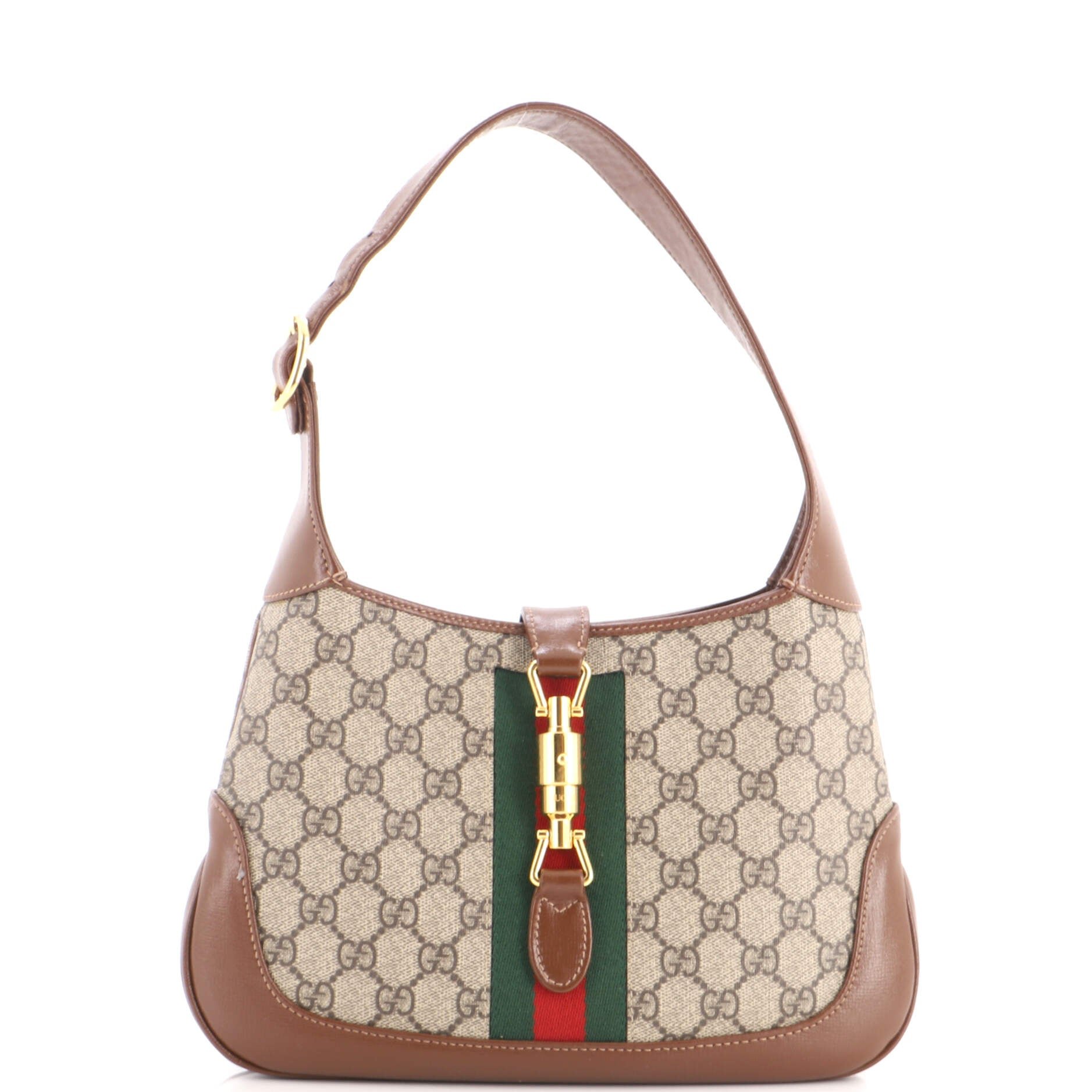 Jackie 1961 Hobo GG Coated Canvas Small