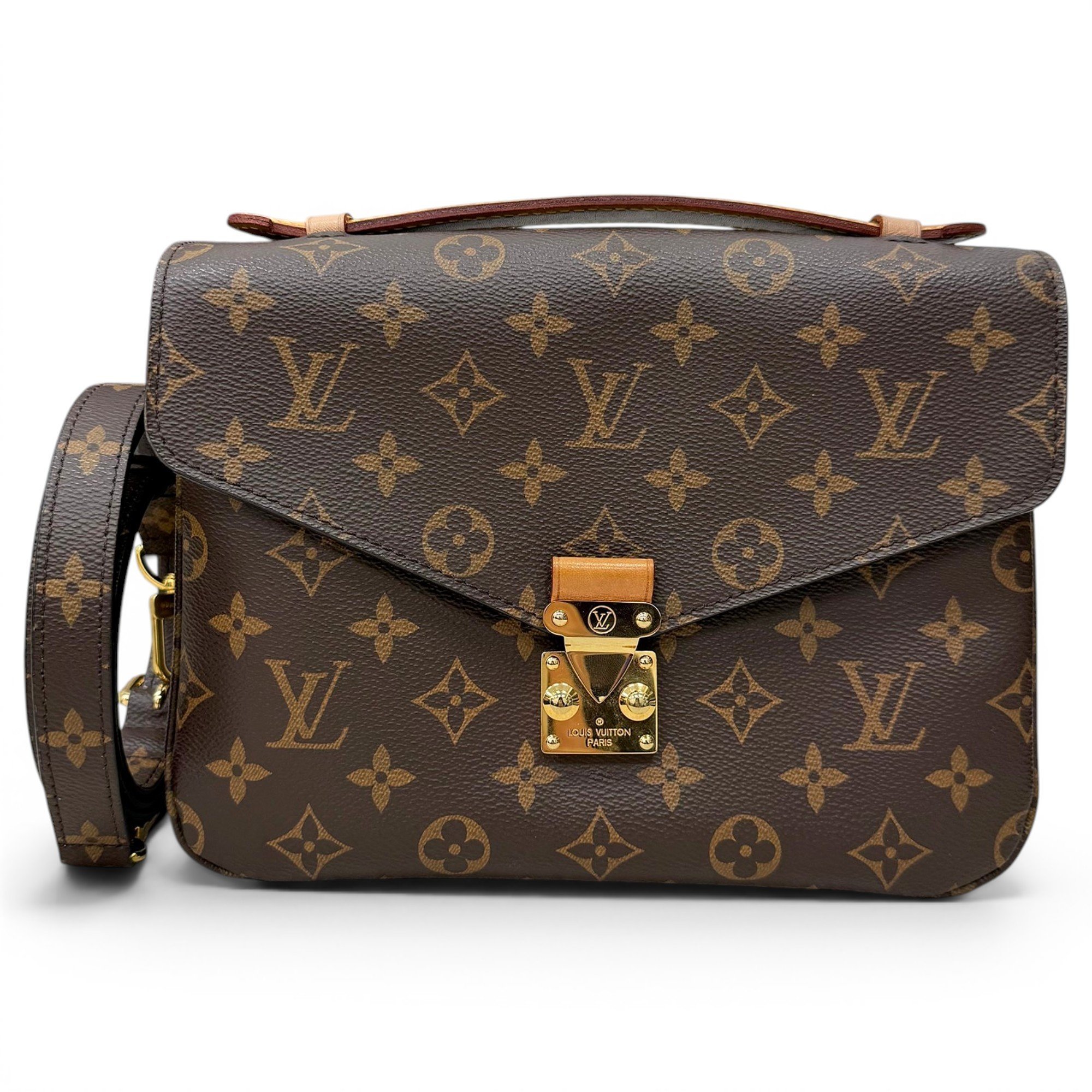 Metis leather handbag