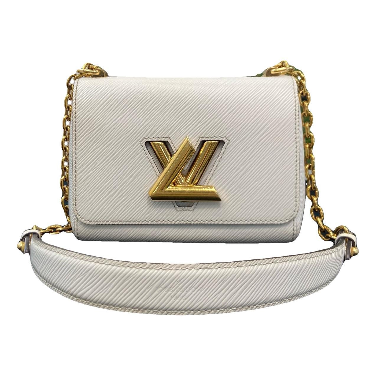 Twist leather handbag