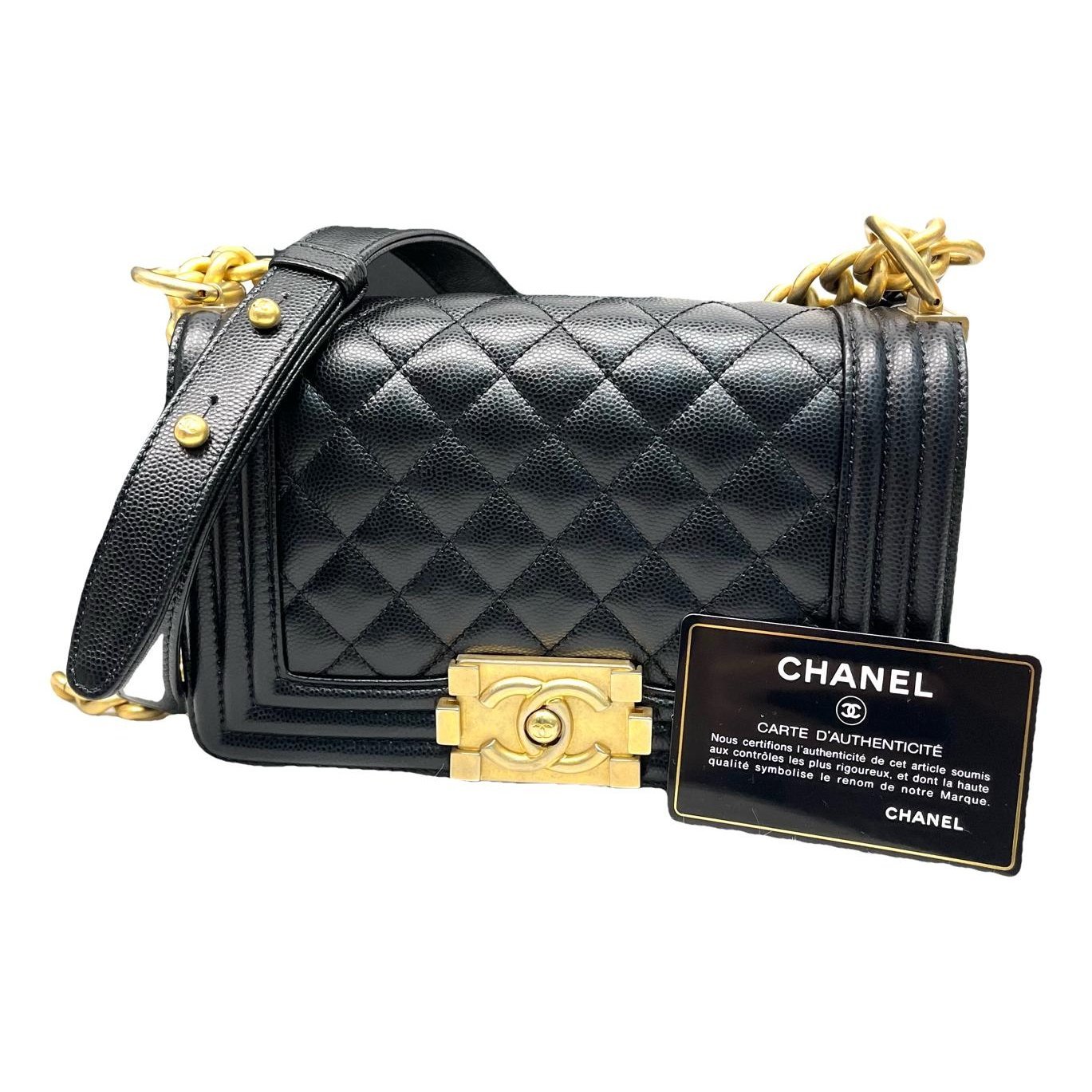 Boy leather crossbody bag