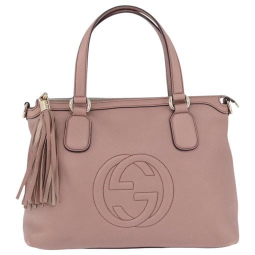Soho leather tote