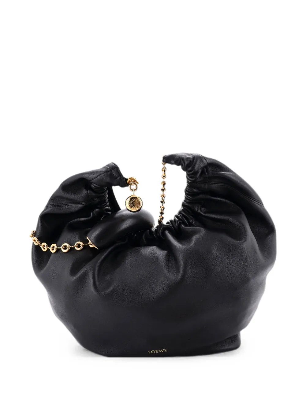 Squeeze Leather Small hobo bag