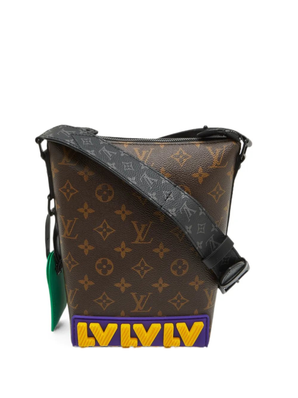 Rubber Cruiser monogram messenger bag
