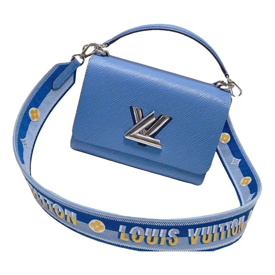 Twist leather handbag
