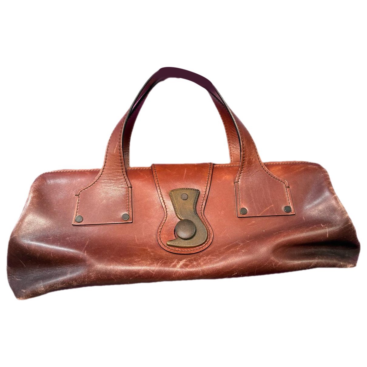 Bamboo Bullet leather handbag