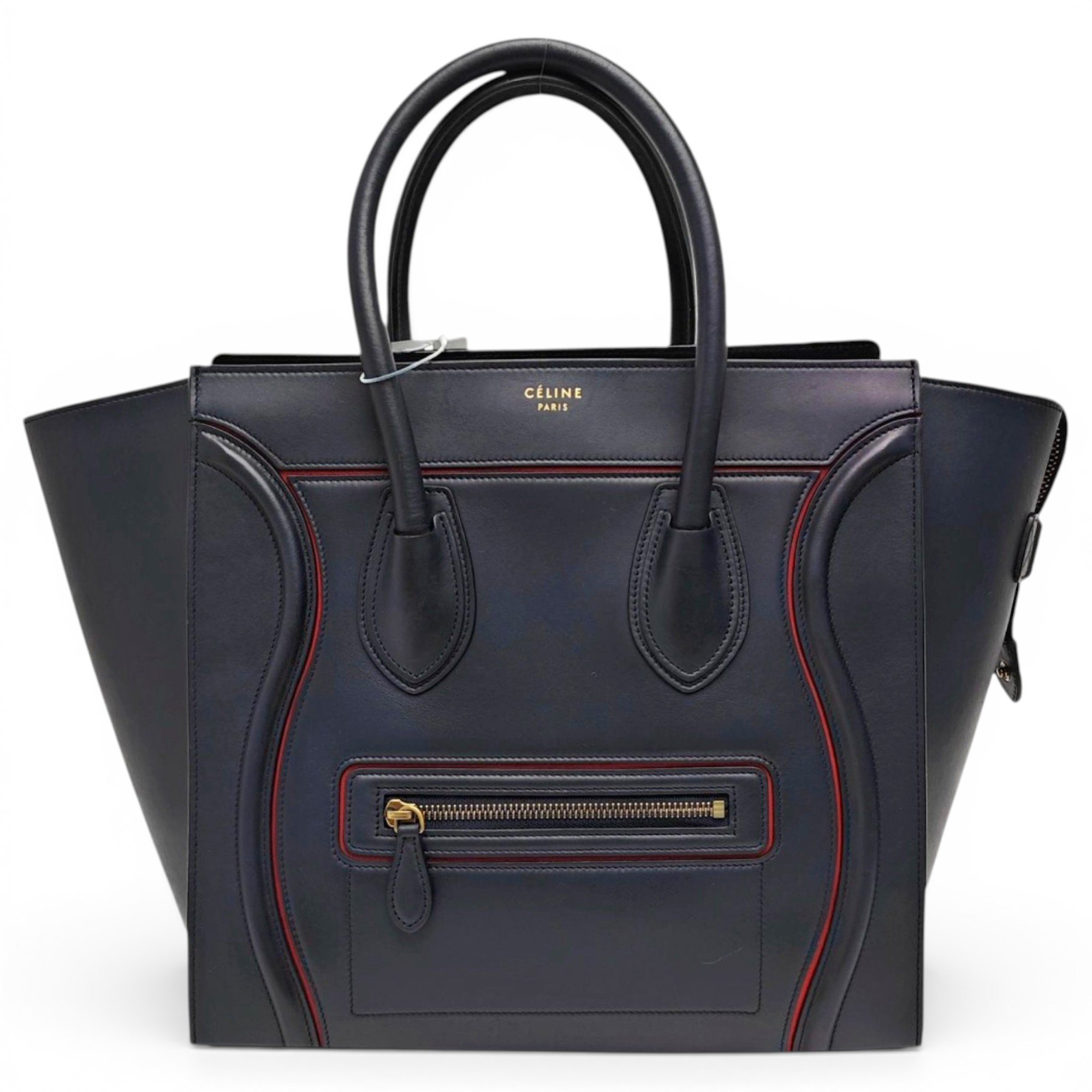Luggage leather handbag