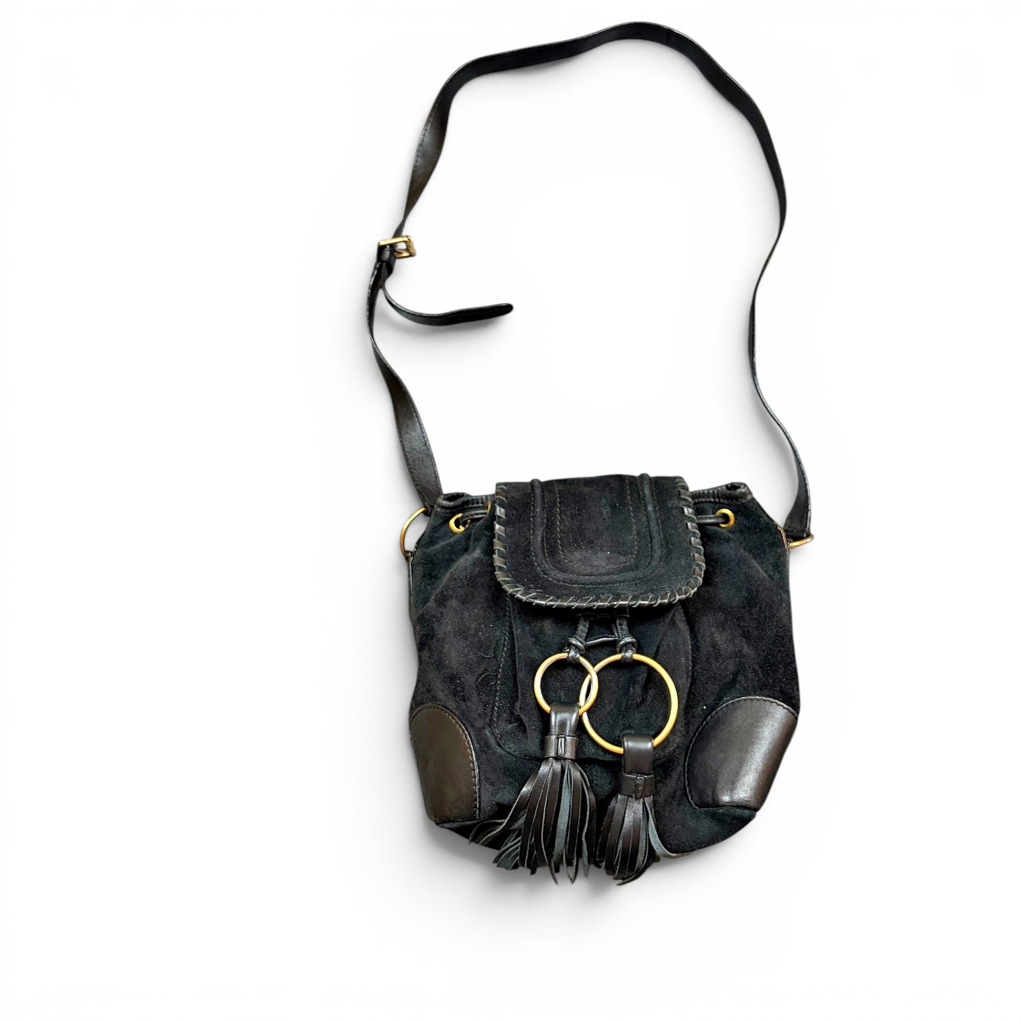 Leather crossbody bag