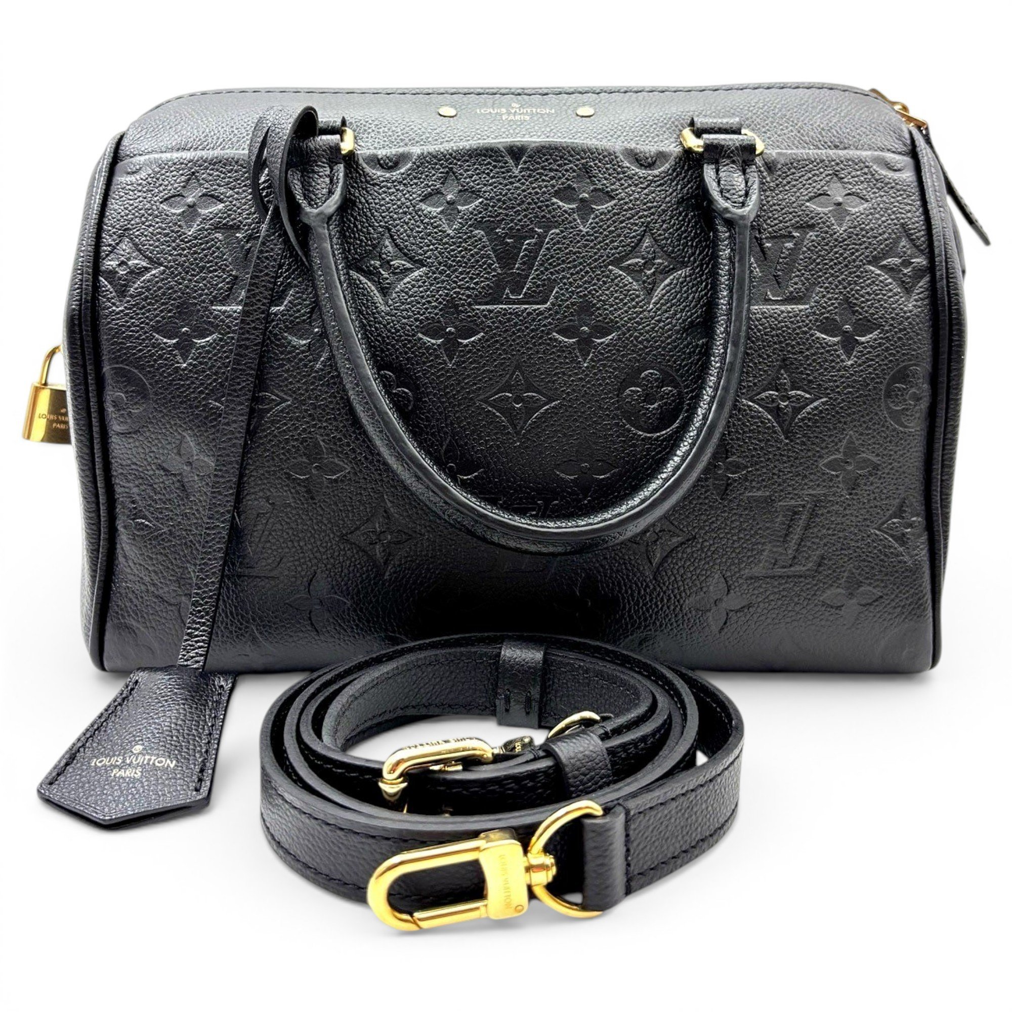 Speedy Bandoulière leather handbag