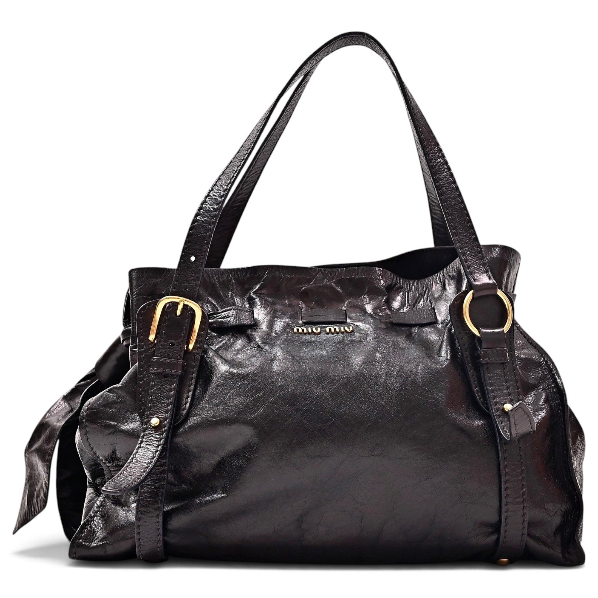 Miu Miu Bow bag leather handbag