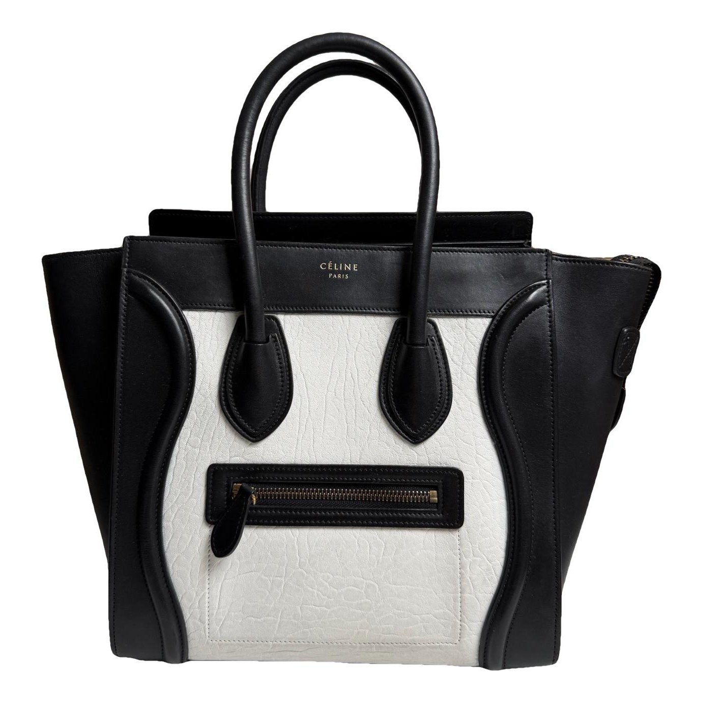 Luggage leather handbag