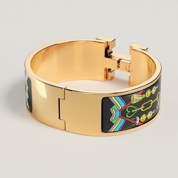 Étincelles Clic Clac H Bouquets Selliers Bracelet