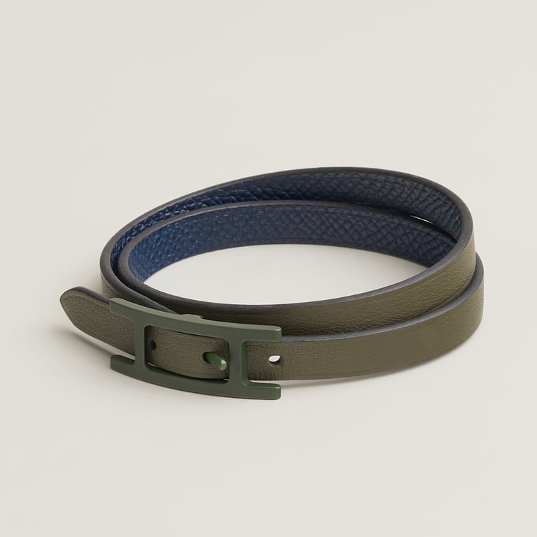 Behapi Double Tour So Kaki bracelet